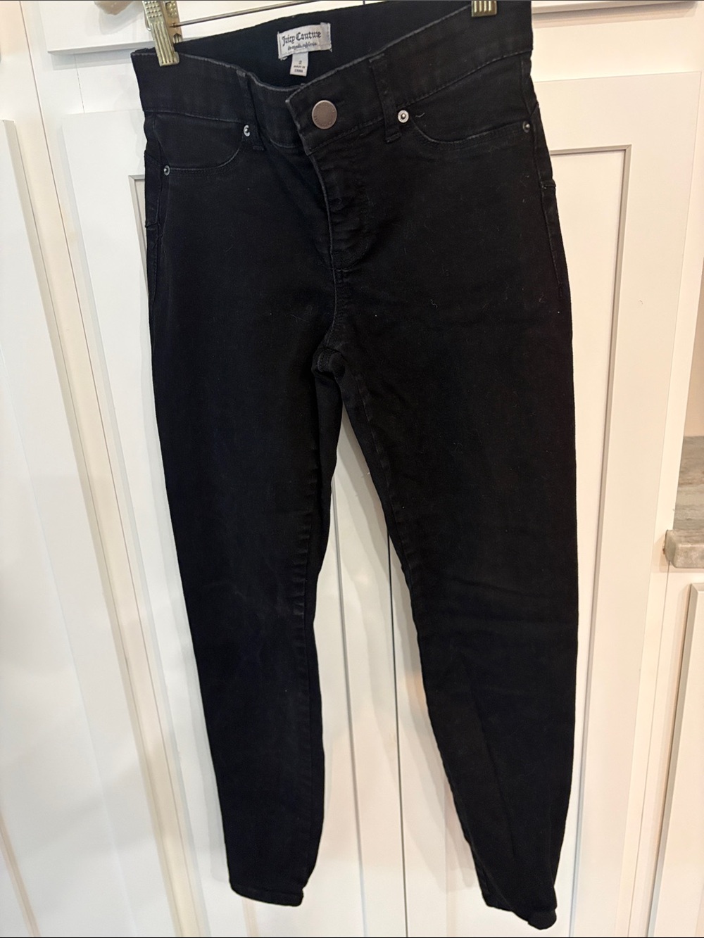Women's Black High-Rise Skinny Jeans